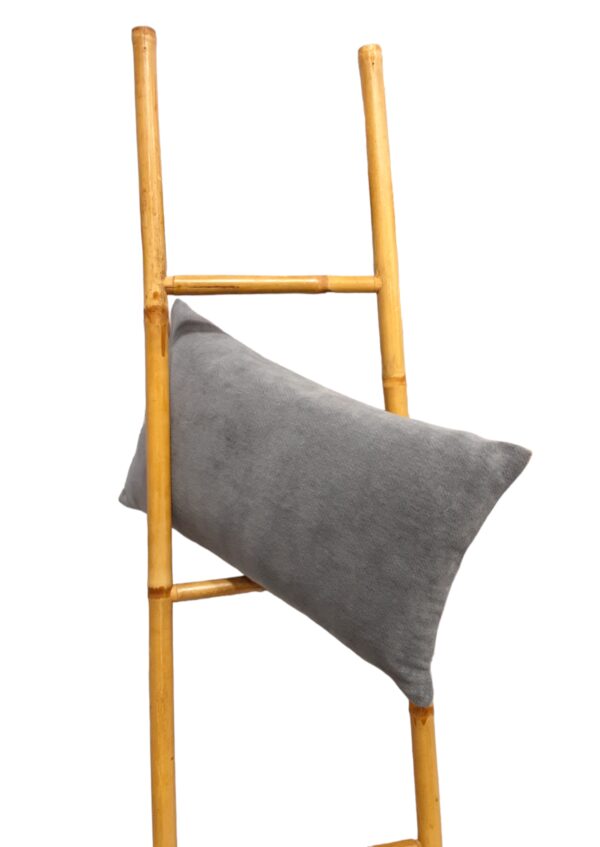 Almofada Chenille 30 x 50 cm Cinzento Escuro