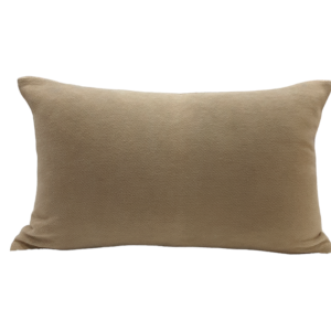 Almofada Chenille 30 x 50 cm Bege