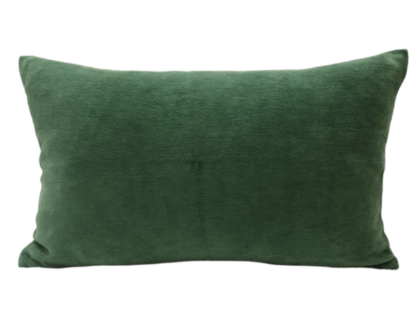 Almofada Chenille 30 x 50 cm Verde Escuro Almofada Chenille 30 x 50 cm Verde Escuro