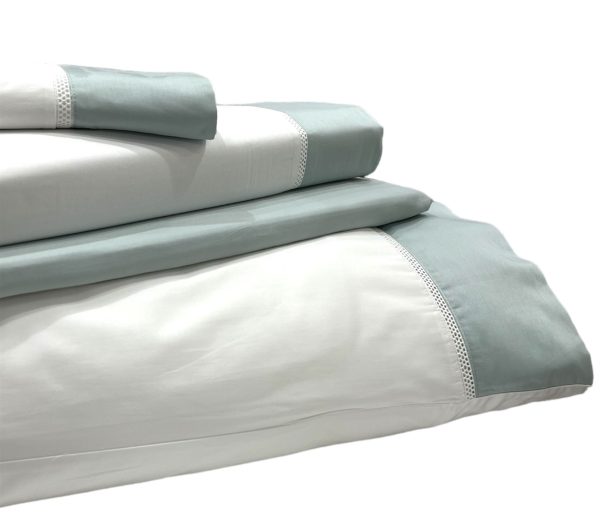 Jogo de Cama Laura Verde Água