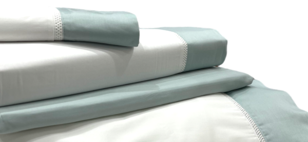 Jogo de Cama Laura Verde Água
