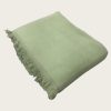 Manta Chenille Lisa Verde Claro Manta Chenille Lisa Verde Claro