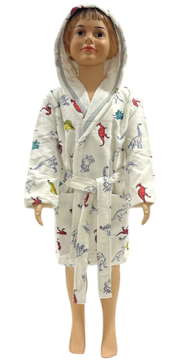 Robe Felpo Dinossauro