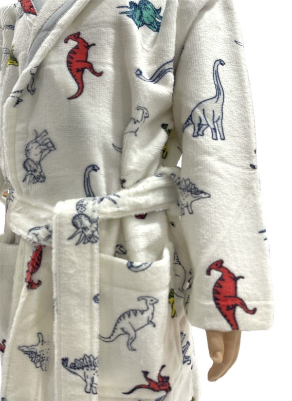 Robe Felpo Dinossauro