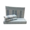Jogo de Cama Flanela Pacífico Azul