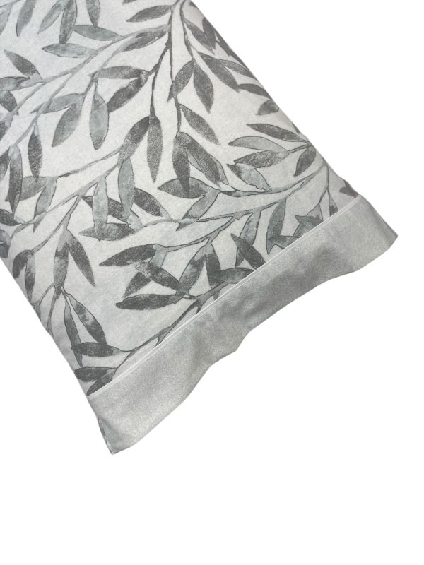 Jogo de Cama Flanela Indico Cinza