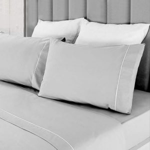 Jogo de Cama Flanela Liso Cinza Jogo de Cama Flanela Liso Cinza