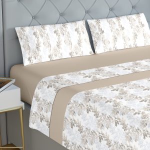 Jogo de Cama Coralina Terra Bege