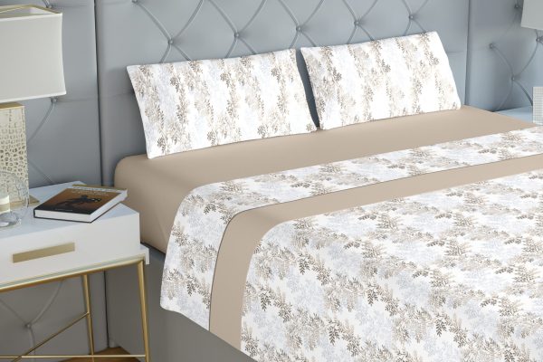 Jogo de Cama Coralina Terra Bege Jogo de Cama Coralina Terra Bege