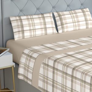 Jogo de Cama Coralina Júpiter Camel