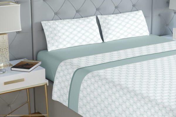 Jogo de Cama Coralina Plutão Verde