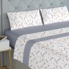 Jogo de Cama Coralina Lua Cinza Jogo de Cama Coralina Lua Cinza