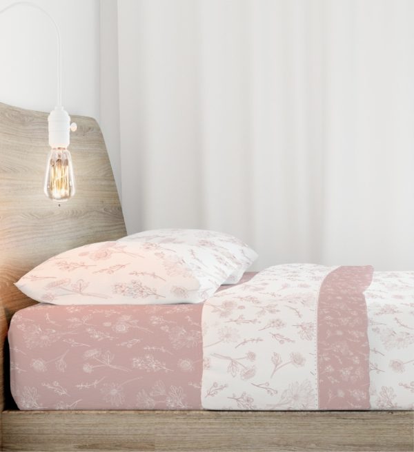 Jogo de Cama Coralina Alasca Rosa Jogo de Cama Coralina Alasca Rosa