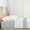Juego de Cama Coralina Alasca Verde Agua Jogo de Cama Coralina Alasca Verde Áqua