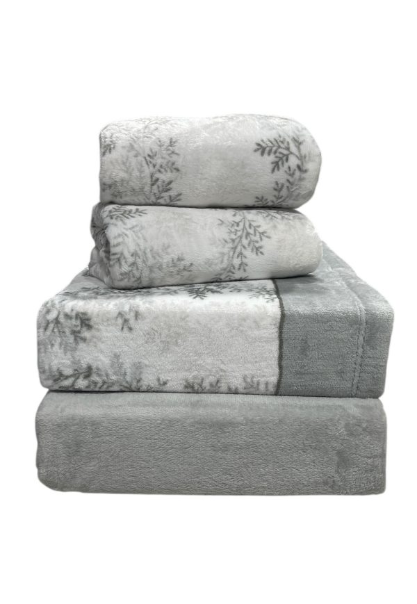 Juego de Cama Coralina Terra Gris Jogo de Cama Coralina Terra Cinza