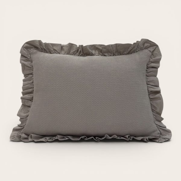 Cojín Decorativo Cefalù Taupe Almofada Decorativa Cefalù Taupe