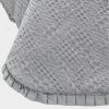 Edredão Tana Cinzento com Textura Waffle Edredão Tana Cinzento com Textura Waffle