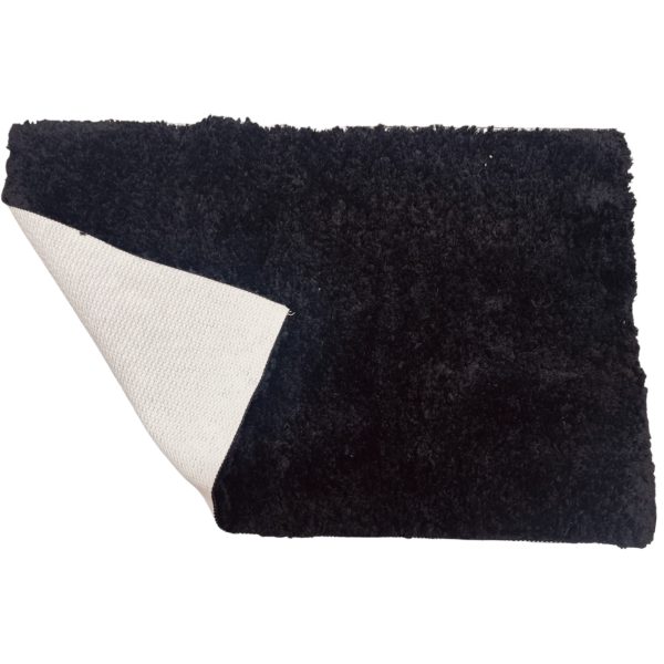 Tapete Wood Preto Antiderrapante