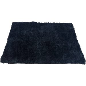 Tapete Wood Preto Antiderrapante