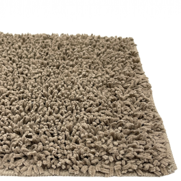 Alfombra Kosi Taupe Antideslizante Tapete Kosi Taupe Antiderrapante