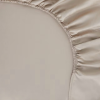 Jogo de Cama Cetim 300 Fios Ponto Aberto Camel