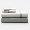 Jogo de Cama Percal 300 Fios - Enzo Verde Água Jogo de Cama Percal 300 Fios - Enzo Verde Água