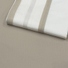 Juego de Cama Percal 300 Hilos - Pliegues Taupe Jogo de Cama Percal 300 Fios - Pregas Taupe